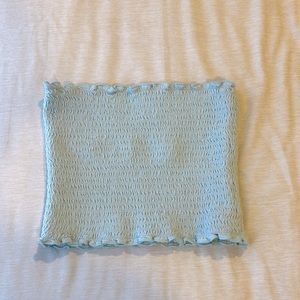 Hollister Light Blue Tube Top Size XS